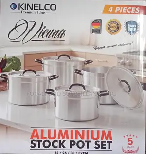 Aluminum Stock Pot4 Set