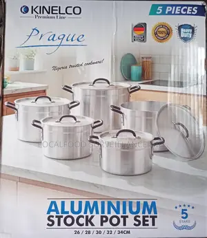 Aluminum Stock Pot 5 Set