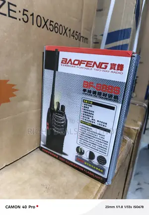 Original Baofeng Walkie Talkie With Strong Coverage