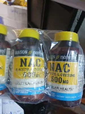 Mason Natural Nac N-Acetyl-L-Cysteine 500mg 60 Capsules
