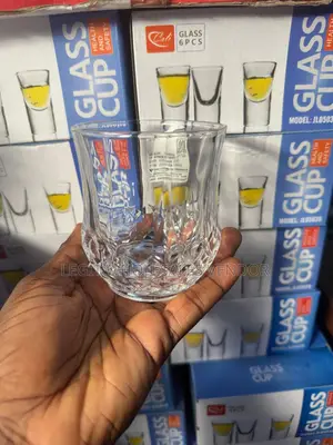 6 Pieces Wishkey Glass Cup