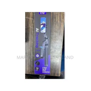 C12 Ai Face Tracking Selfie Stick Tripod