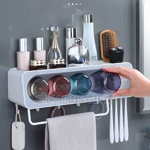 Toothbrush Toothpaste Holder