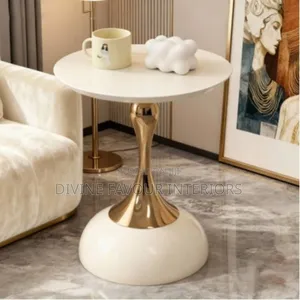 Pan Side Stool - White