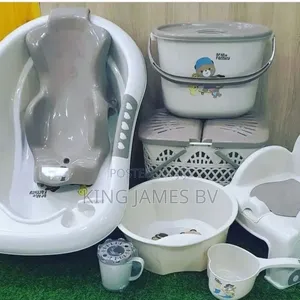 Baby Bath Tub Set – All-in-One Bath Time Solution