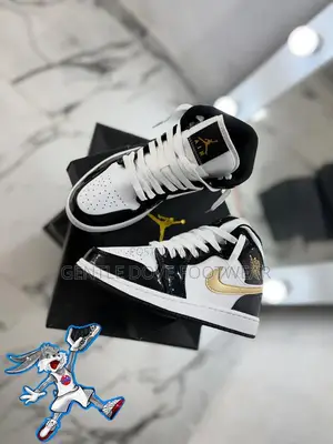 Angle Air Jordan Sneakers