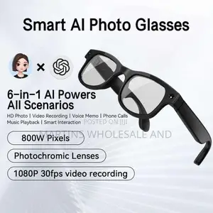 Ai Smart Glasses With an Integrated Camera