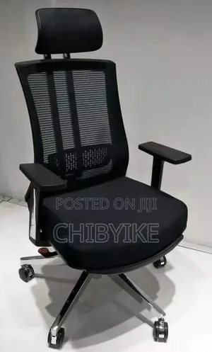 An Office Chair Strong and Nice Quality Irons Back