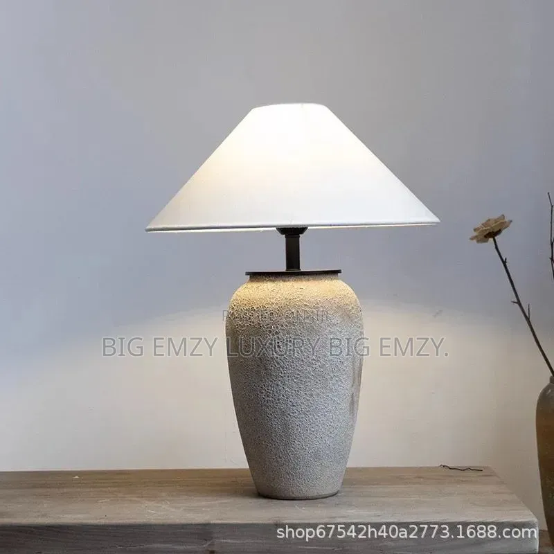 Ball or Pebble Table Lamps.