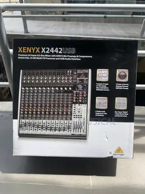 Behringer Xenyx X2442usb – 24-Input Usb Audio Mixer With Effects