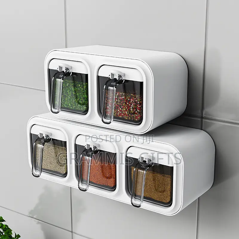 Wall-Mounted Spice Organizer