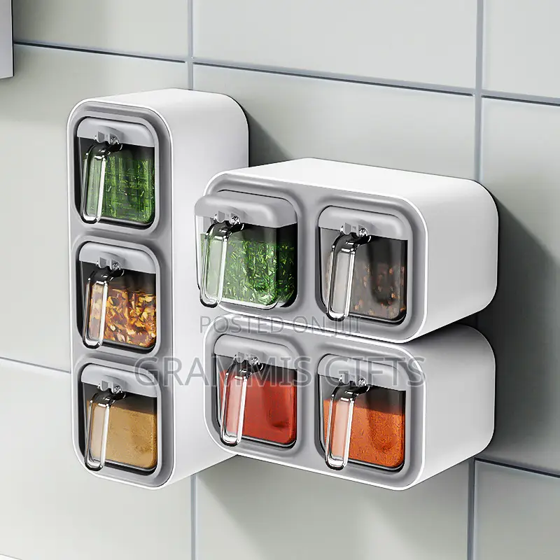 Wall-Mounted Spice Organizer