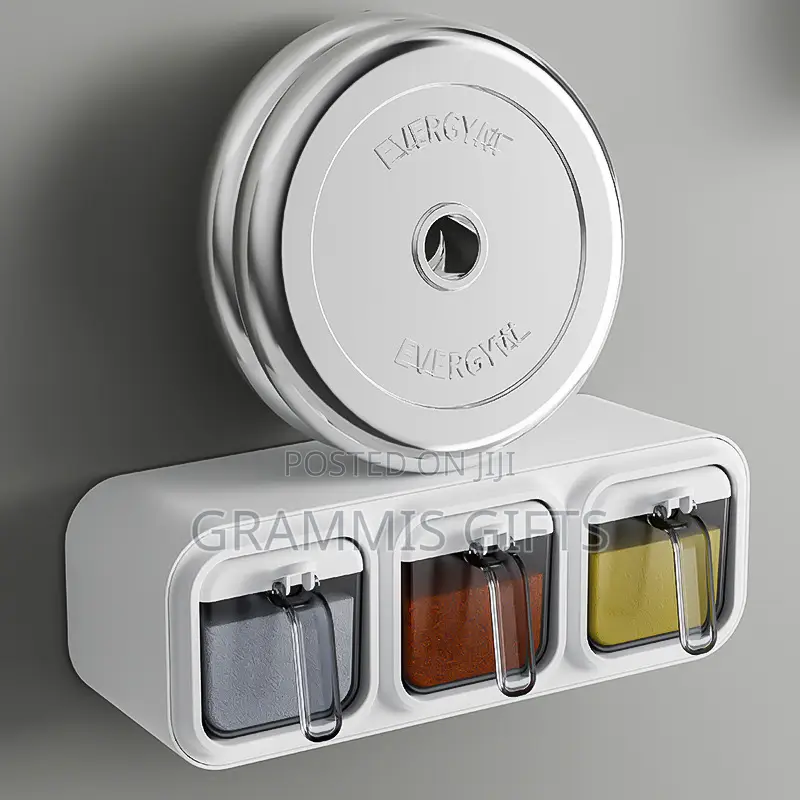 Wall-Mounted Spice Organizer