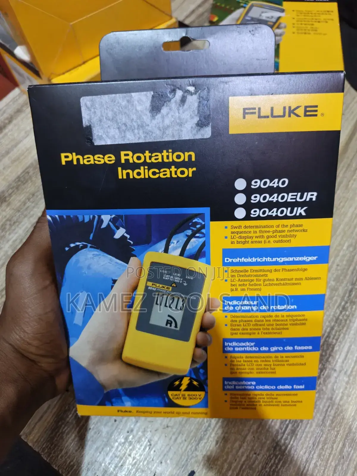 Fluke 9040 Phase Rotation Indicator
