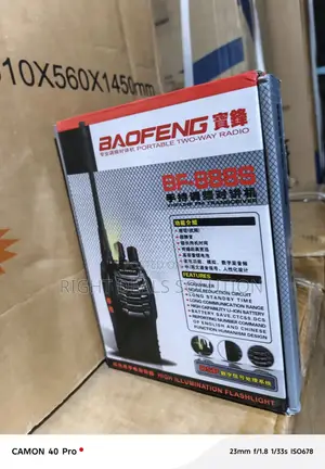 Baofeng Walkie Talkie for Professional and Personal Use