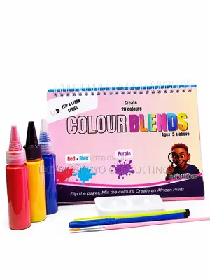 Colouring Book: Reusable With Painting Set