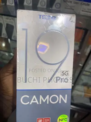 New Tecno Camon 19 Pro 5G 256 GB Black