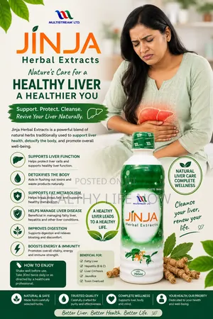 Cleanse Your Liver and Renew Your Life With Jinja Herbal Extract