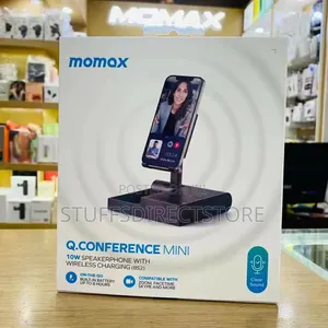 Momax Q.Conference Mini 10w Speakerphone With Wireless Charging