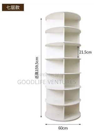 7tier Rotating Shoe Rack