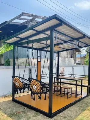 Garden Gazebo Swing Outdoor Structure.