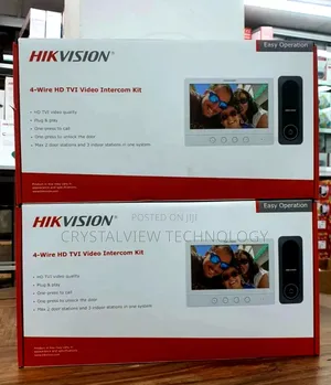 Hikvision 4 Wire Hd Video Intercom Kit
