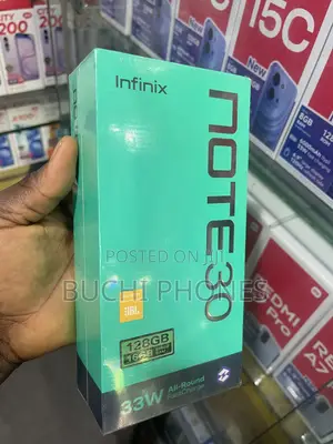 New Infinix Note 30 256 GB Black