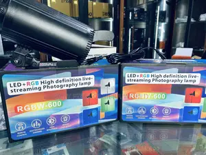 RGBW-600 Led and RGB Streaming Photography Light