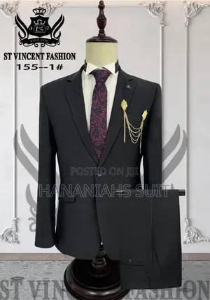 Black Suit for Corporate Outfit