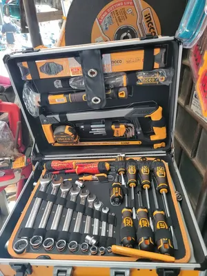 Ingco Hand Tools Set 147-Piece in Metal Case Professional
