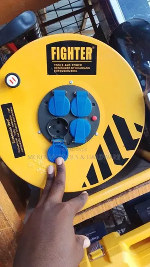 Fighter Heavy-Duty Industrial Extension Cord Reel