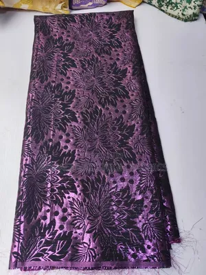 Magenta and Blue Damask