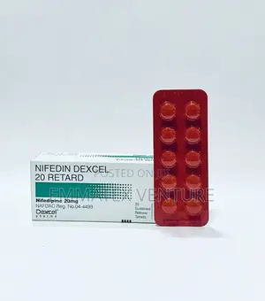 Nifedin Dexcel 20mg (Nifedipine) X30