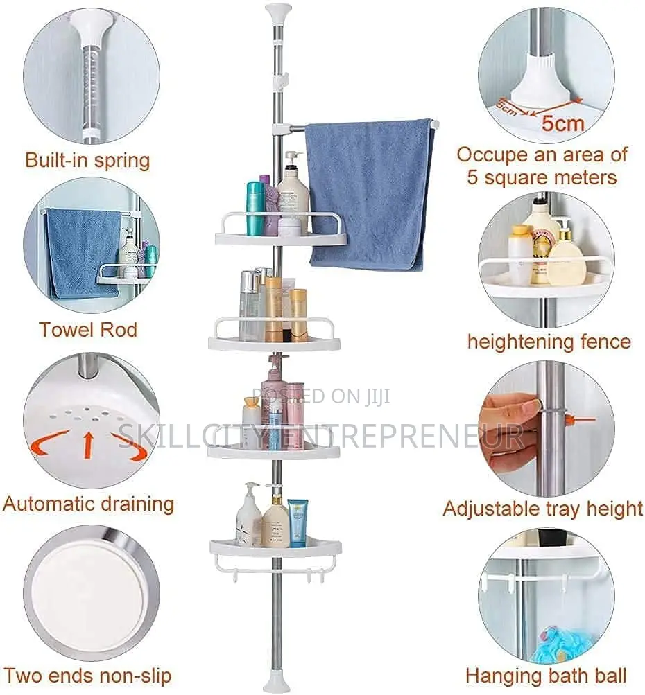 Bathroom Multi Corner Shelf