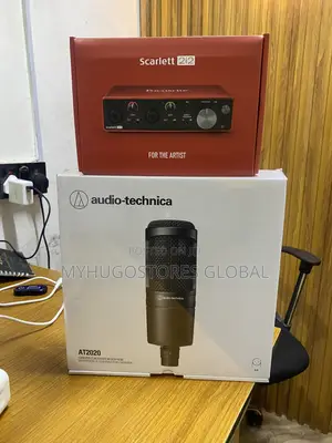 2i2 Sound Card + At2020 Microphone