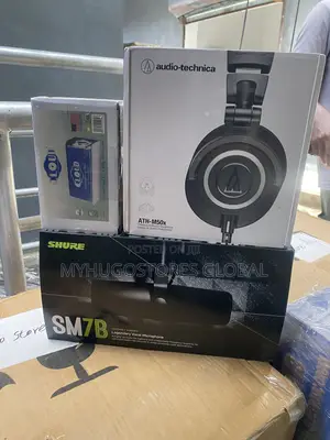 Sm7b + Cloud Lifter + M50x Headphone