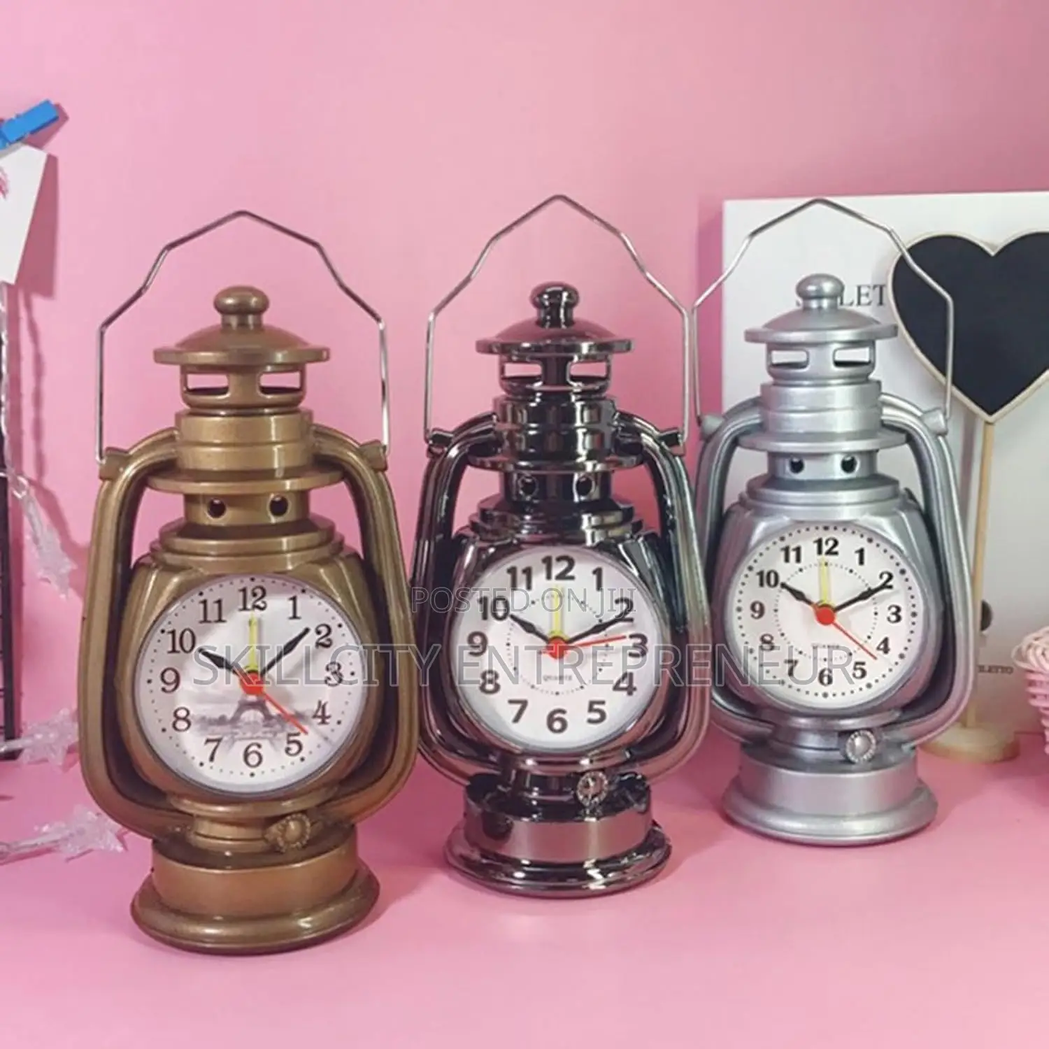 Retro Oil Alarm Clock