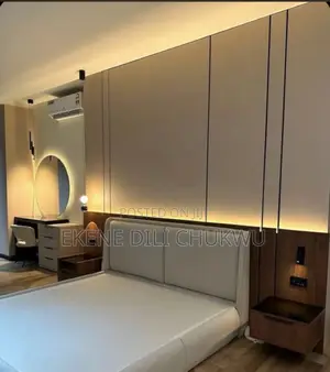 Custom Modern Bedroom Furniture Set With Wall Panels