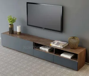Brown and Gray Tv Console