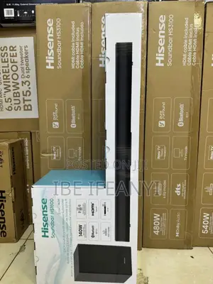 Hisense Soundbar With Subwoofer 140w 2.1ch