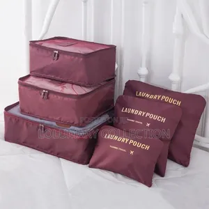 6pcs Travel Packing Cubes Set | Luggage Organizer Bags for Clothes