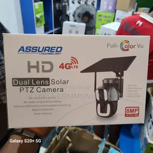 Ubox Dual Lens CCTV Solar Camera