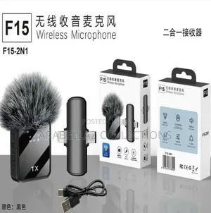 F15 2in1 Wireless Microphone