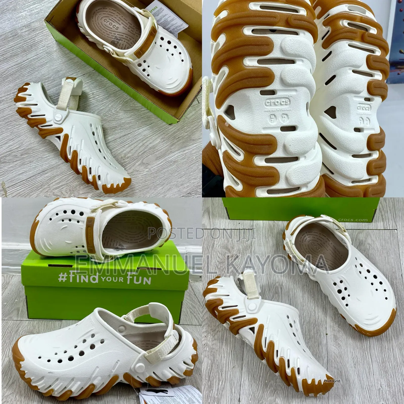 Echo Icy Ro Clog (White)