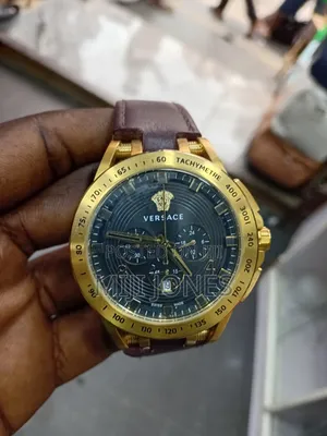 Versace Inspired Leather Watch
