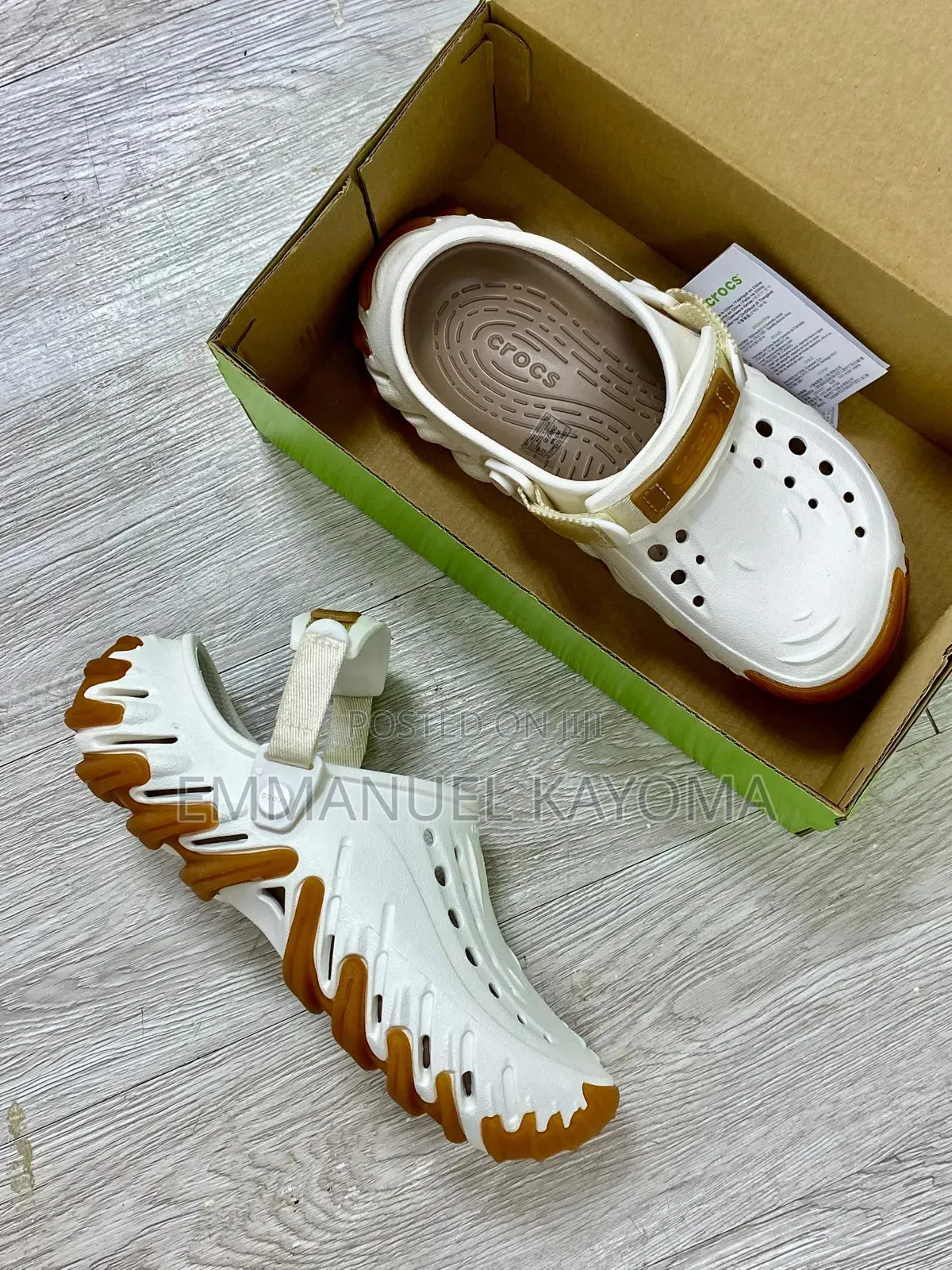 Echo Icy Ro Clog (White)