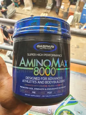 Gaspari Nutrition Aminomax 8000, a Dietary Supplement for Athletes