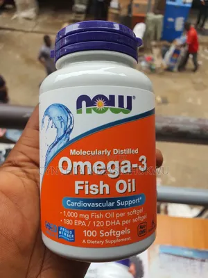 Now Foods Molecularly Distilled Omega-3 Fish Oil