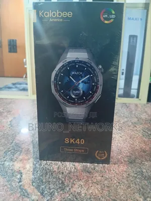 Sk40 Deluxe Edition Smart Watch| Hd Display | Health Tracker |3 Straps