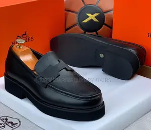 New Hermes Quality Luxury Men Genuine Leather Corporate Shoe